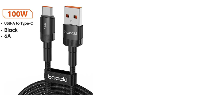 Toocki Type-C 6A 100W Cable