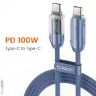 Toocki Type-C to Type-C 5A 100W Cable 1M
