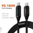 Toocki Type-C to Type-C 5A PD 100W Cable 1M